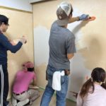 高価なしっくいを塗りまくって、はがしました。by 広島リフォーム塾 ～毎日ブログ1039日目